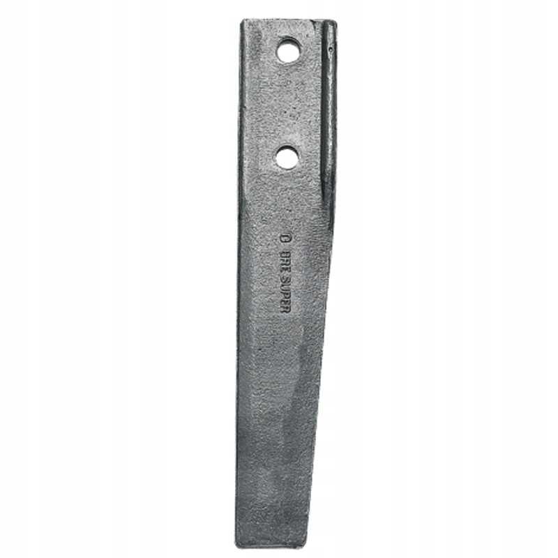 Variklinių akėčių dantis, dešinė, 320x60x13mm, angos skersmuo 13m