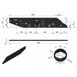 Ilgas slydimas kairėje Kuhn 278077 Warynski