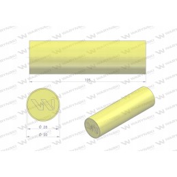 Poliuretano amortizatoriaus volelis 30x105 Warynski