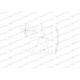 Kairė krūtinė su dviem skylutėmis, skirta Kuhn clasicos naudojimui