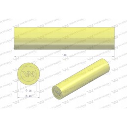 Poliuretano amortizatoriaus volelis 40x180 Warynski