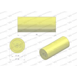 Poliuretaninis amortizatoriaus volelis 38x95 Warynski p