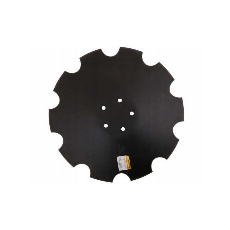 Dantytas diskas su 10 fi 460, montavimas 5 105 mm storio