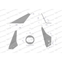 Dešinysis noragėlių peilis naudojamas Gregoire Besson 173