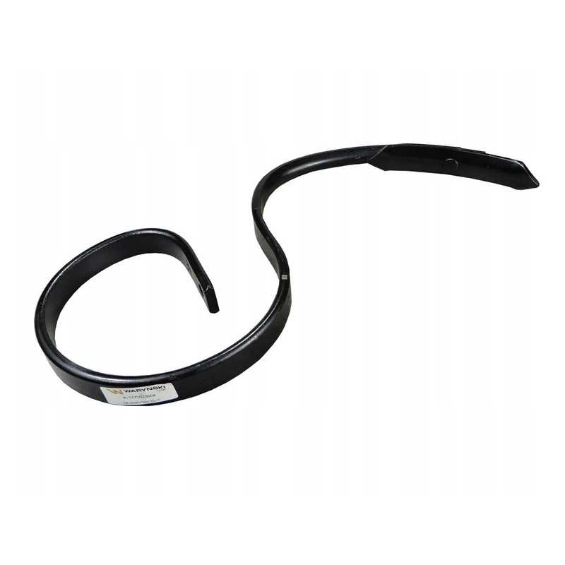 Vieneto spyruoklinis dantis 32x10, stipriai išlenktas Warynski