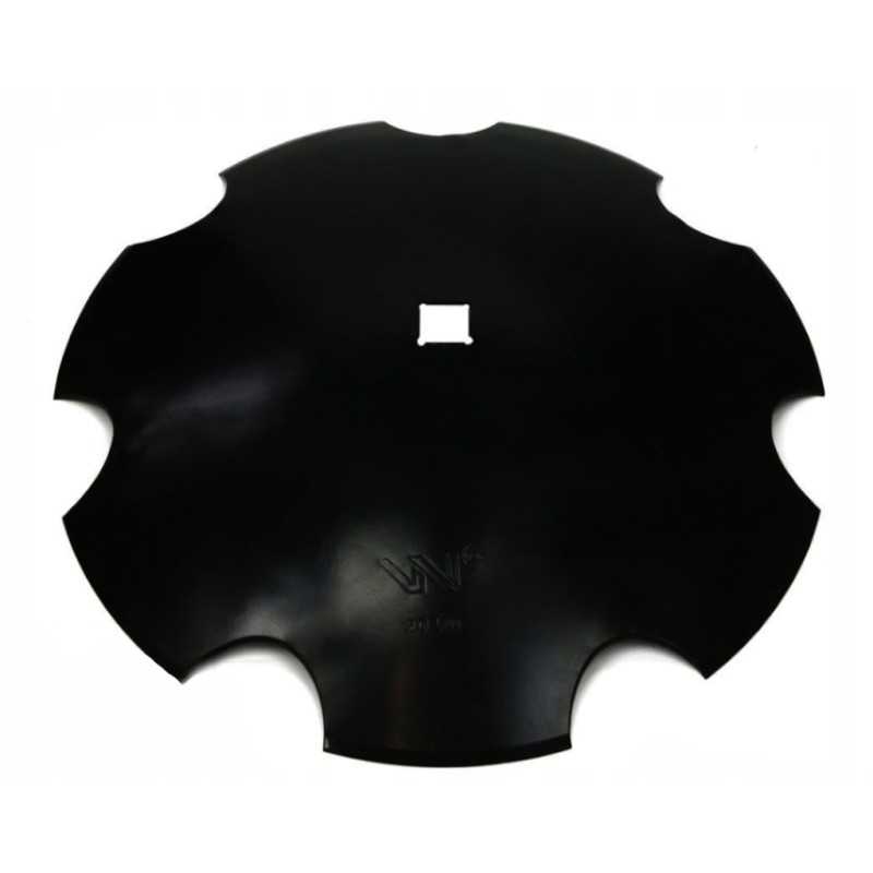 Dantyta plokštelė su 7 fi 510 30x30 3 5mm Warynski