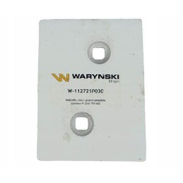 Dešinė priekinė slydimo plokštė, skirta naudoti po 642