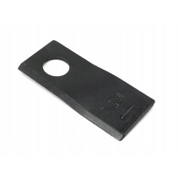 Kreivas vejapjovės peilis 94x40x3x19 dešinėje su