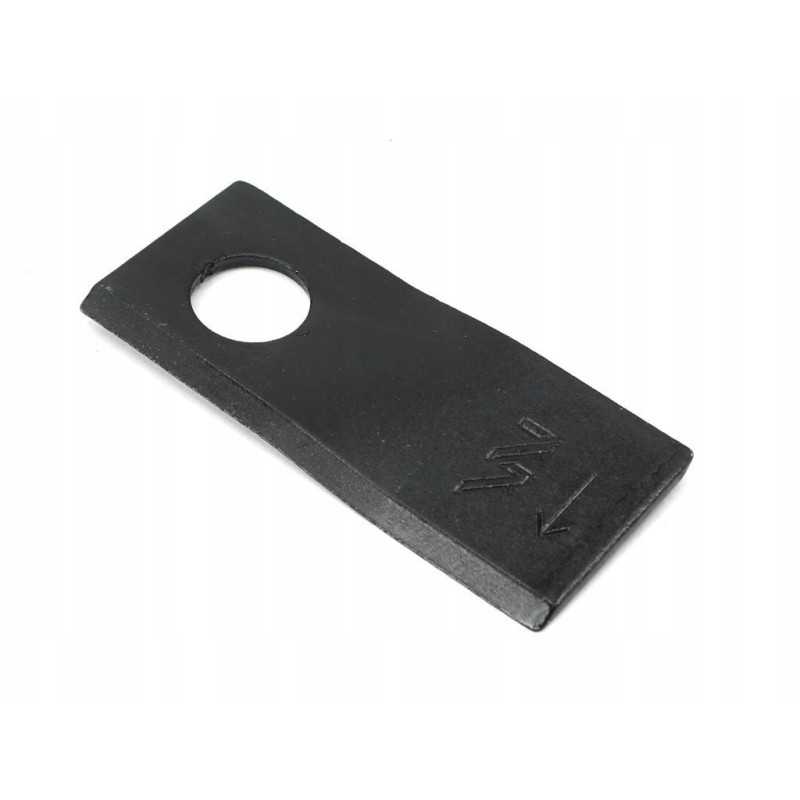 Kreivas vejapjovės peilis 94x40x3x19 dešinėje su