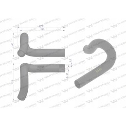 Radiatoriaus žarna K203619 Warynski