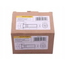 Varžtų komplektas, ovalus, išpjautas iš abiejų pusių, M12x50