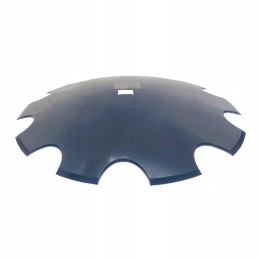 Dantyta plokštė 460, storis 4mm, skylė 30x30, plienas b