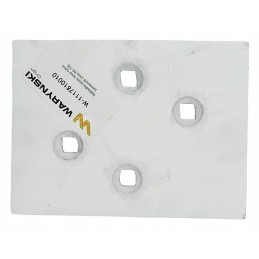 Galinė slydimo plokštė su 735 Unia Warynski kištuku