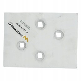 Galinė slydimo plokštė su 735 Unia Warynski kištuku