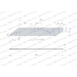 Galinis dešinysis slydimas, naudoti po 738 Unia XL Waryn