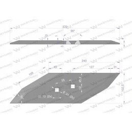 Kaltas, dešiniojo ašmenų gaubtas, Lemken Plu pakaitalas