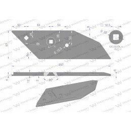 Kaltas, kairiojo ašmenų gaubtas, Lemken Plu pakaitalas