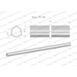 Vidinis vamzdis, 2r serija, išorinis vamzdis, 1r serija