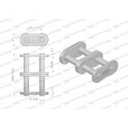 Grandinine spyna 16b 2 r2 1 Warynski parduota