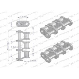 Grandinė pologniwo p16b 3 r3 1 warynski parduota