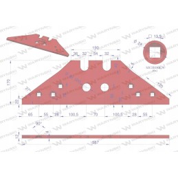 Apverčiamas trumpas slydimas su keičiamomis fiksavimo angomis