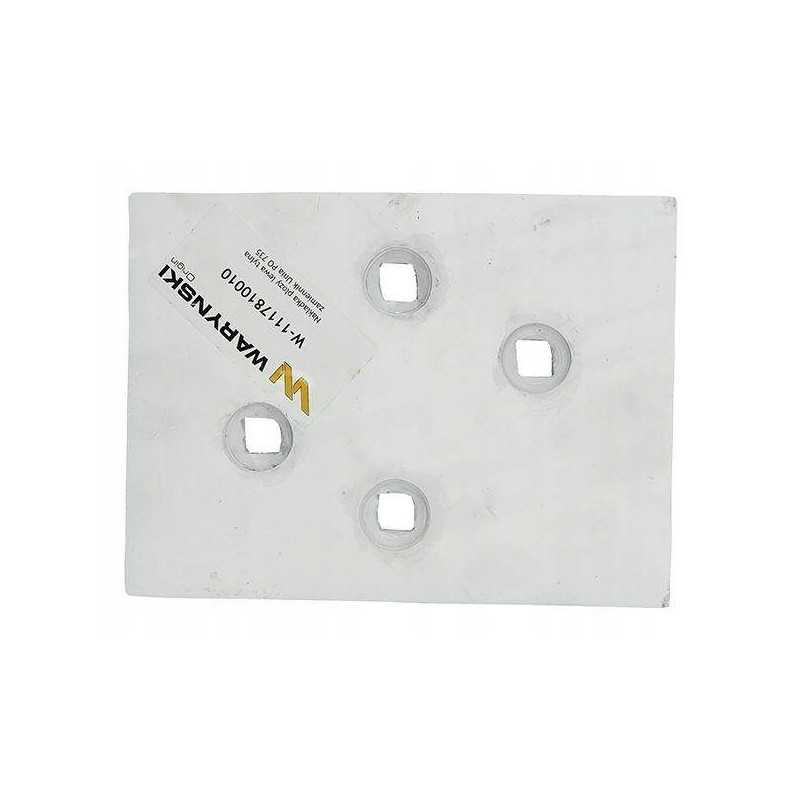 Kairė galinė slydimo plokštė, skirta naudoti po 735 uni