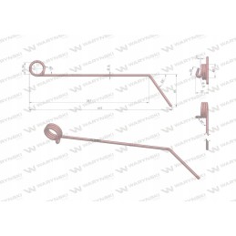 Pirštas, skirtas naudoti su Hatzenbichler 9309