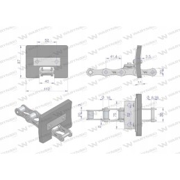 Stumbrų rekordų tiekimo grandinė Warynski