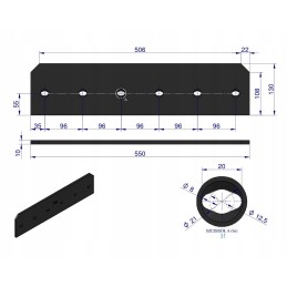 Ilgas slydimas į kairę dešinę Kuhn 279140 Warynski