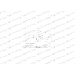 Kaltas, dešinėje pasukamas dalelių priedas, taikomas