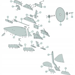 Granito vidinė bėgelių juosta Nr.1 2 3 4 5