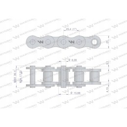 Ritininė grandinėlė 16b 1 Warynski 10m