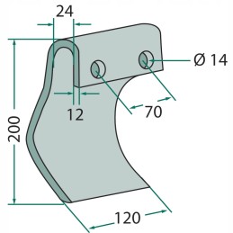 Smulkintuvas 18063 indium 196