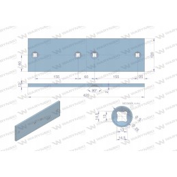Ilgas dešinysis slydimas kairysis 3411504 naudoti a42 l