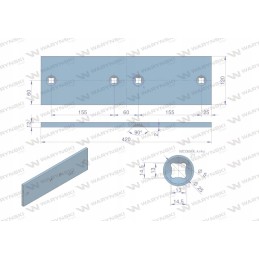 Ilgas dešinysis slydimas kairysis 3411504 naudoti a42 l