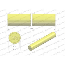 Poliuretano amortizatoriaus volelis 35x210 Warynski