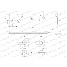 Trumpas dešinysis slydimas 063605 Kverneland boro plienas