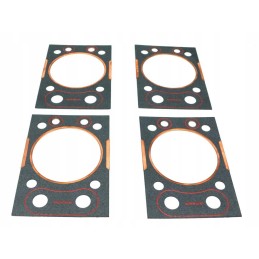 Galvutės tarpinė c 360 4 vnt, varinė silikoninė armatūra