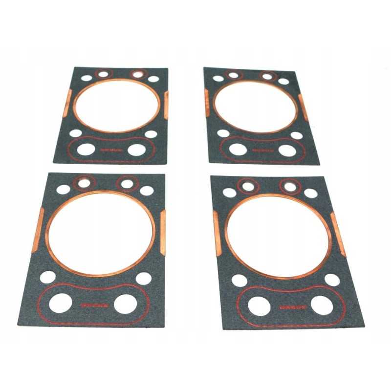 Galvutės tarpinė c 360 4 vnt, varinė silikoninė armatūra