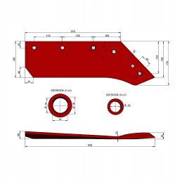 Dešinysis Euroshare 14 Kverneland Plug Warynski