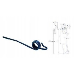 John Deere motociklo ritės pirštas