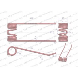 Paėmimas pirštu naudoti welger 0940522100 w