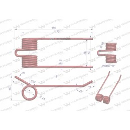 Paimkite pirštą Hesston 700054690 w