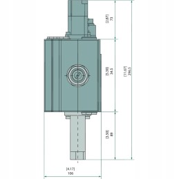 Skirstytuvas priekiniam krautuvui 2 sek 90l