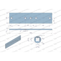 Dešinysis kairysis slydimas 3411450, naudokite A48 Lemken
