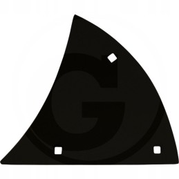 Liejimo plokštės krūtinė su varžtais, kairėje Lemken BS42 B20