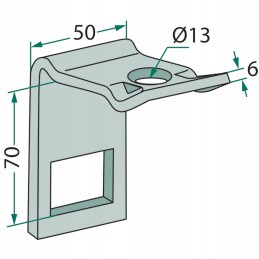 Rankena 1801 hh17 3117 32 x 10 mm