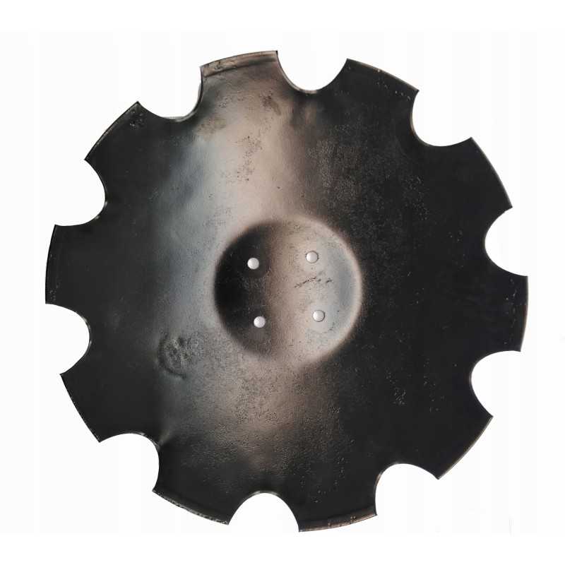 Dantyta diskinė 510 mm 4 skylių diskinė akėčia