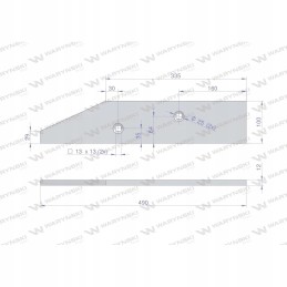 Priekinis dešinysis slydimas vis23 Unia XXL Warynski