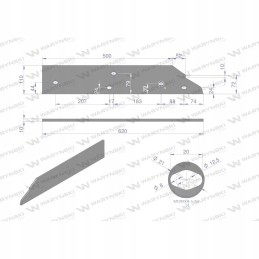 Ilgi ašmenys L Kuhn 279131 Warynski boro plienas